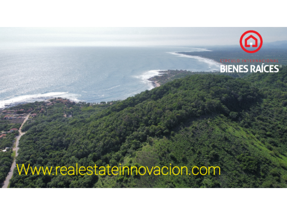 Terreno en playa troncones frente al mar